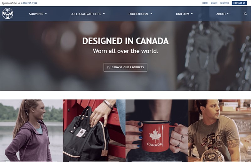 Wholesale Ecommerce Platform by Speartek for Souvenirs and Destination Gifts