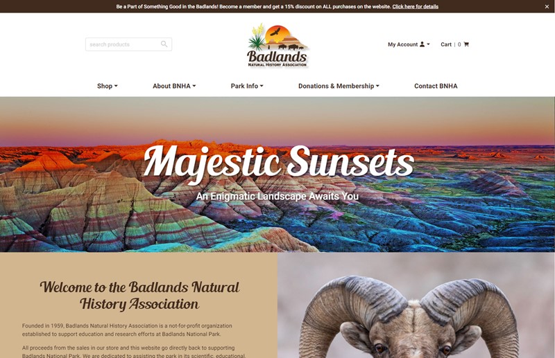 NonProfit Online Store by Speartek for Museums and Non Profits