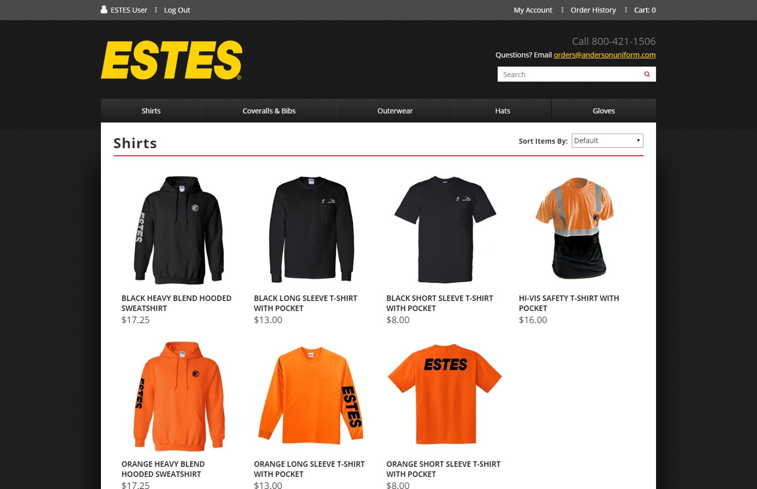 Uniform Stores by Speartek for Apparel Distributors and Their Clients  Employees
