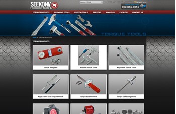 B2B Ecommerce Website by Speartek for Professional Tool Manufacturer