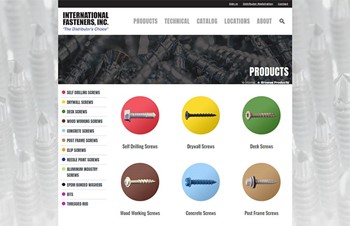 B2B Ecommerce Website by Speartek for Industrial Product Suppliers - Fasteners