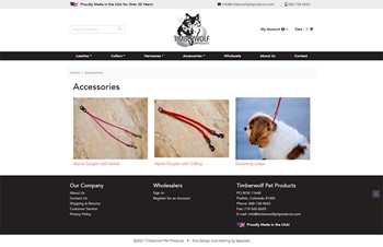 Wholesale Ecommerce Platform by Speartek for Wholesale Pet Leashes and Collars