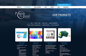 Website Design and Development by Speartek for Consultants to Product Inventors