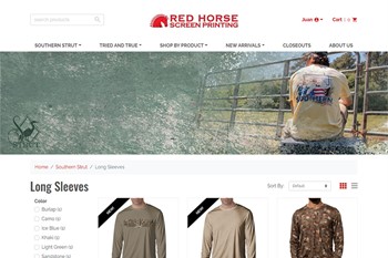 Wholesale Ecommerce Platform by Speartek for Wholesale Tshirts and Apparel