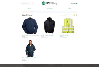 Uniform Store by Speartek for employee branded uniforms..