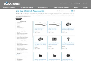 B2B Ecommerce Website by Speartek for Ajax Tools
