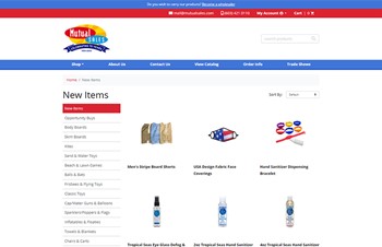 Wholesale Ecommerce Platform by Speartek for Wholesale Souvenirs and Beach Toys