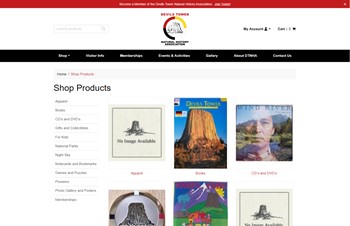 NonProfit Online Store by Speartek for Museums and Non Profits