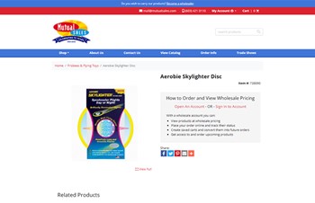 Wholesale Ecommerce Platform by Speartek for Wholesale Souvenirs and Beach Toys