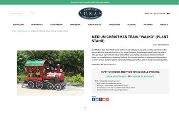 Wholesale Ecommerce Platform by Speartek for Wholesale Outdoor Décor
