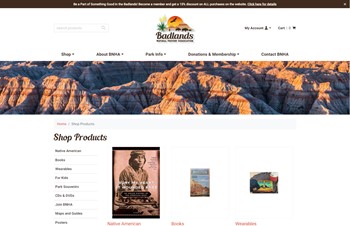 NonProfit Online Store by Speartek for Museums and Non Profits