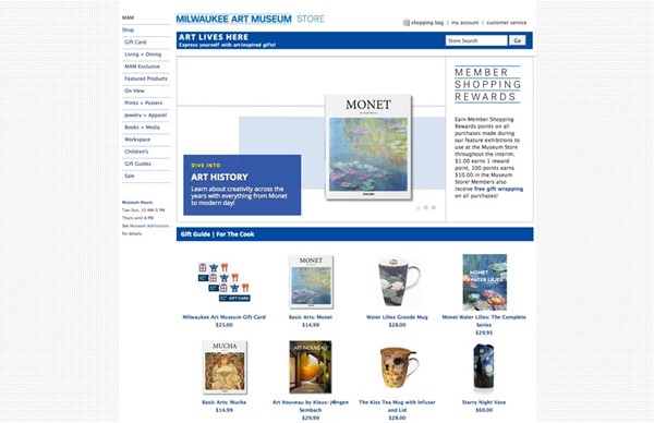NonProfit Online Store by Speartek for Museums and Non Profits