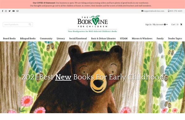 Custom Ecommerce Website Design and Functionality - Books and Book Programs